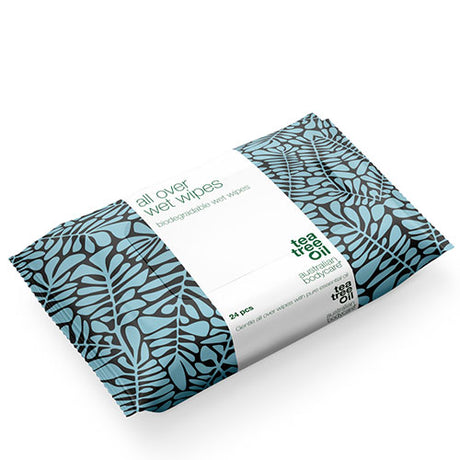 Våtservietter Tea Tree Oil 24 stk