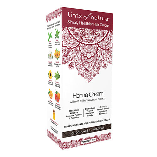 Henna Hårfarge Creme Chocolate