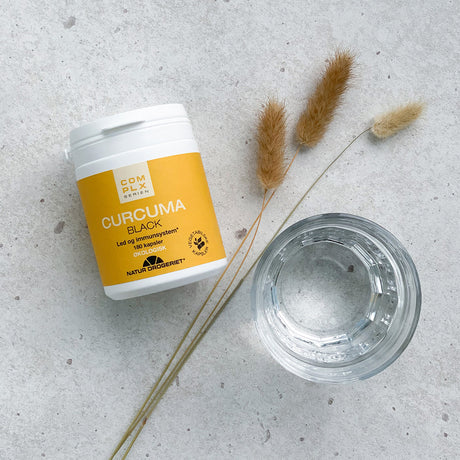 Curcuma Black med Gurkemeie og Sort Pepper Øko