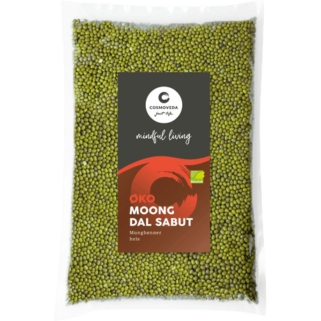 Cosmoveda Mungbønner hele Økologisk | 1 kg