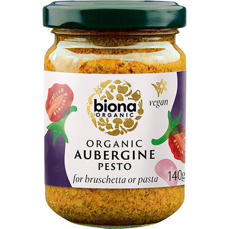 Biona Organic Aubergine Pesto Økologisk | 140 g