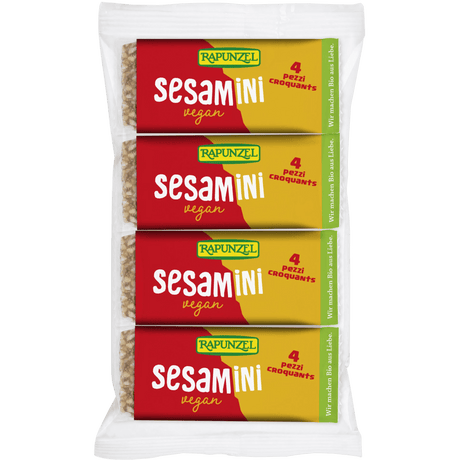 Rapunzel Sesambar m. sjoko multipack Økologisk (4x27 g) | 108 g