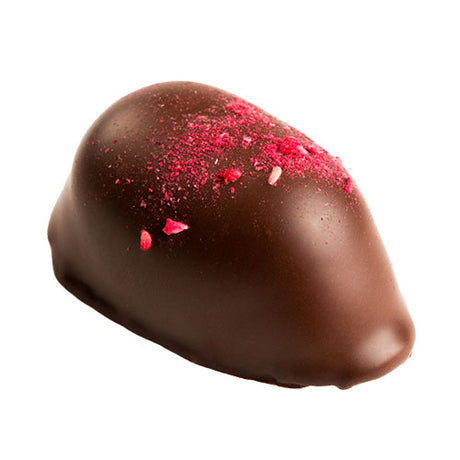 Marcipanæg med hindbær Ø fra Økoladen