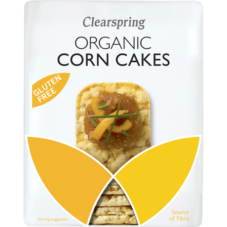 Clearspring Maiskaker Økologisk Glutenfri | 130 g