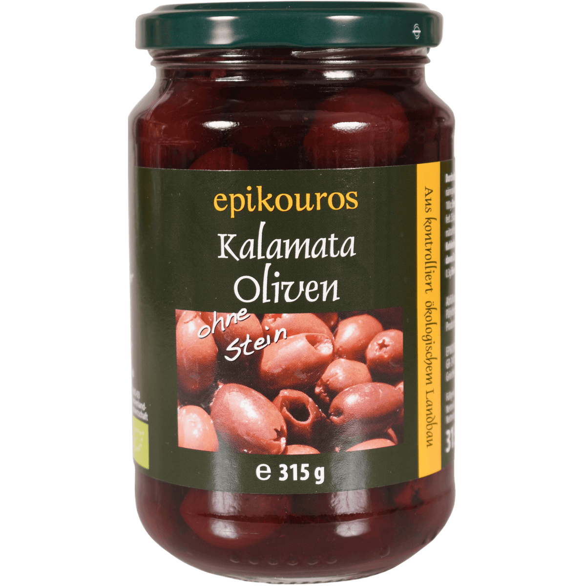 Rømer Oliven kalamata u. sten Økologisk | 315 g fra Rømer
