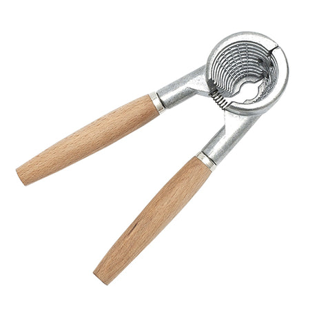Nøtteknekker Metall Med Bøketrehåndtak 19 Cm