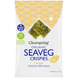 Clearspring Tang Chips Ingefær Seaveg Crispies Økologisk | 4 g