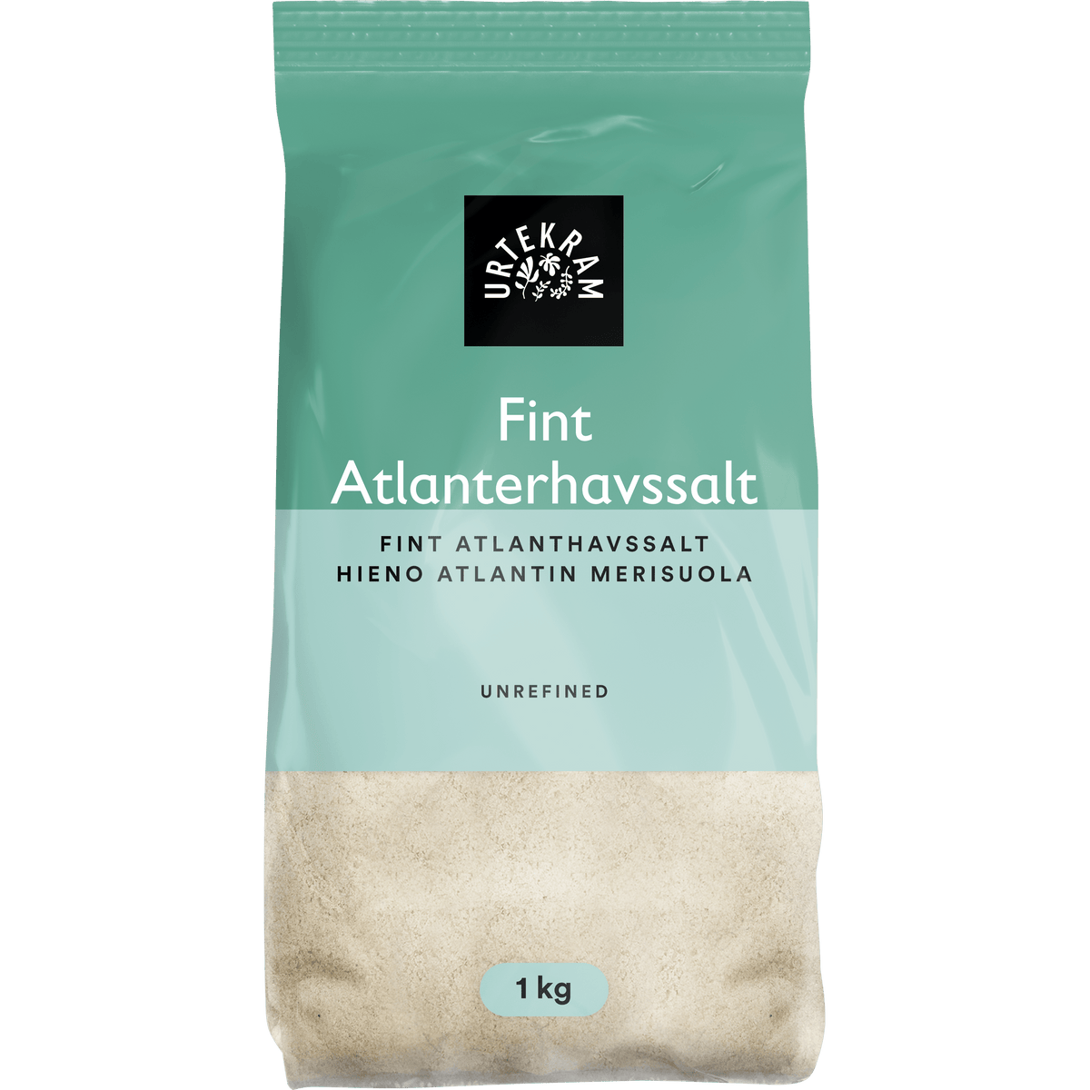 Urtekram Havsalt fint atlantisk | 1 kg fra Urtekram