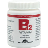 Vitamin B12 500 µg fra Natur-Drogeriet