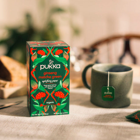 Ginseng Matcha Grønn Te Økologisk