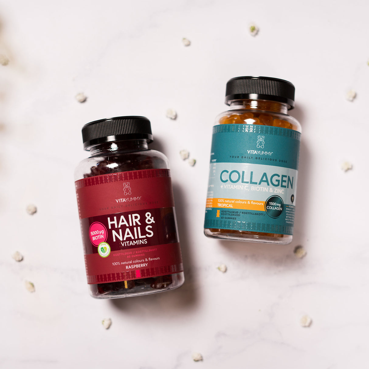 VitaYummy Collagen Tropical | 60 vingummi fra VitaYummy