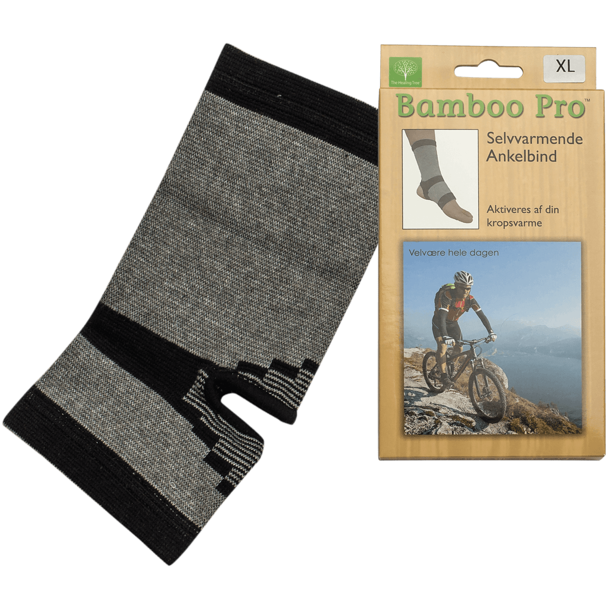 Bamboo Pro Ankelbind Selvvarmende | Str. XL