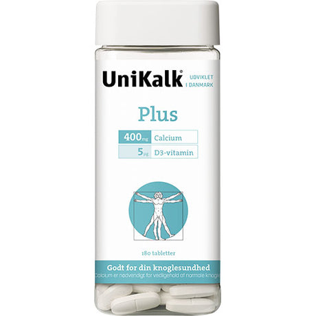 Plus Calcium + D-Vitamin fra Unikalk
