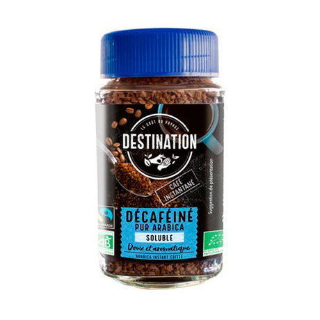 Premium Koffeinfri Instant Kaffe, Fairtrade Ø