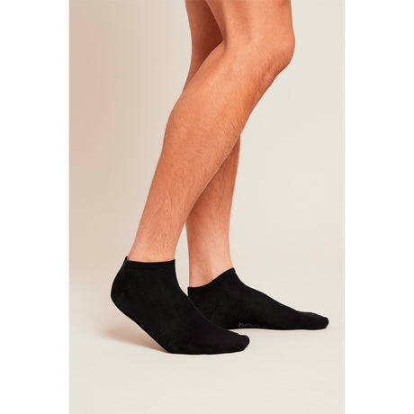 Bambus Sokker Menn Svart Str. 38-45 Low Cut/sneaker