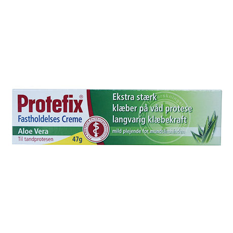 Festekrem til Gebiss med Aloe Vera