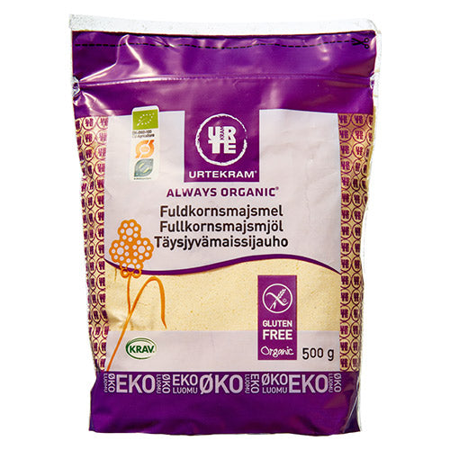 Maismel Fullkorn Øko - Glutenfri