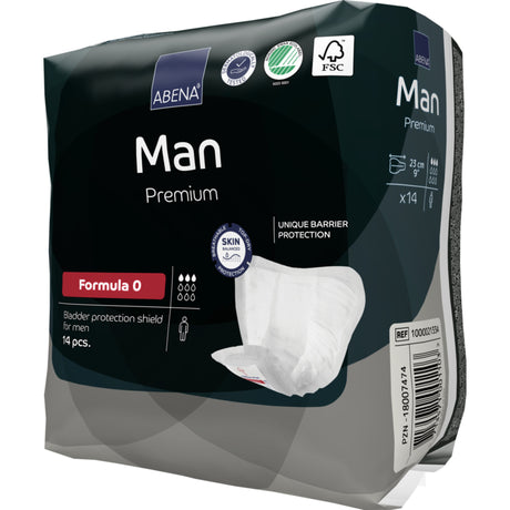 Man Formula 0 Inkontinensbeskyttelse for menn, med teip, Premium