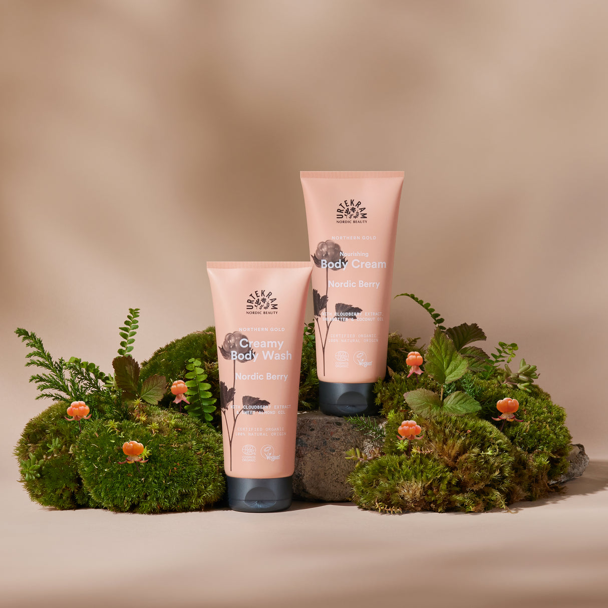 Urtekram Body Cream Nordic Berry | 200 ml fra Urtekram