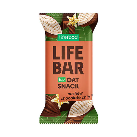 LifeBarGlutenfri Havrebar Chocolate Chip Øko