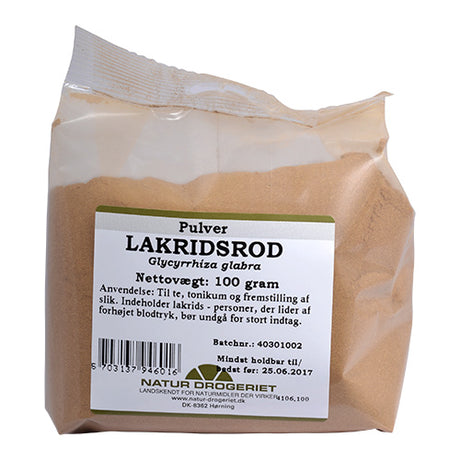 Lakrispulver