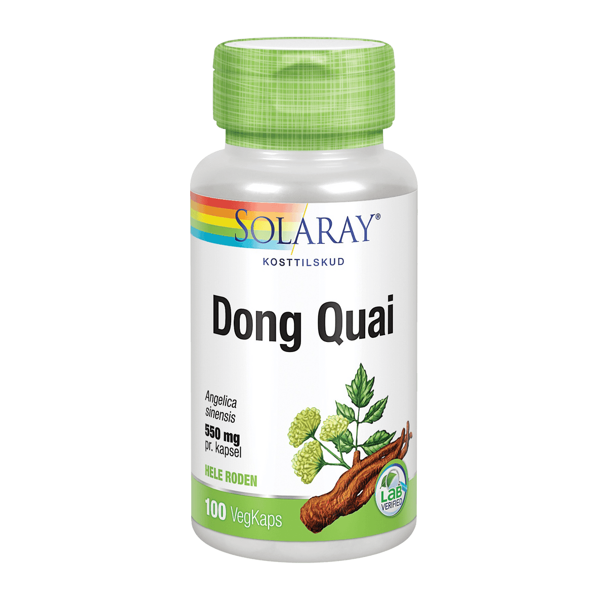 Solaray Dong Quai | 100 Kapsler fra Solaray