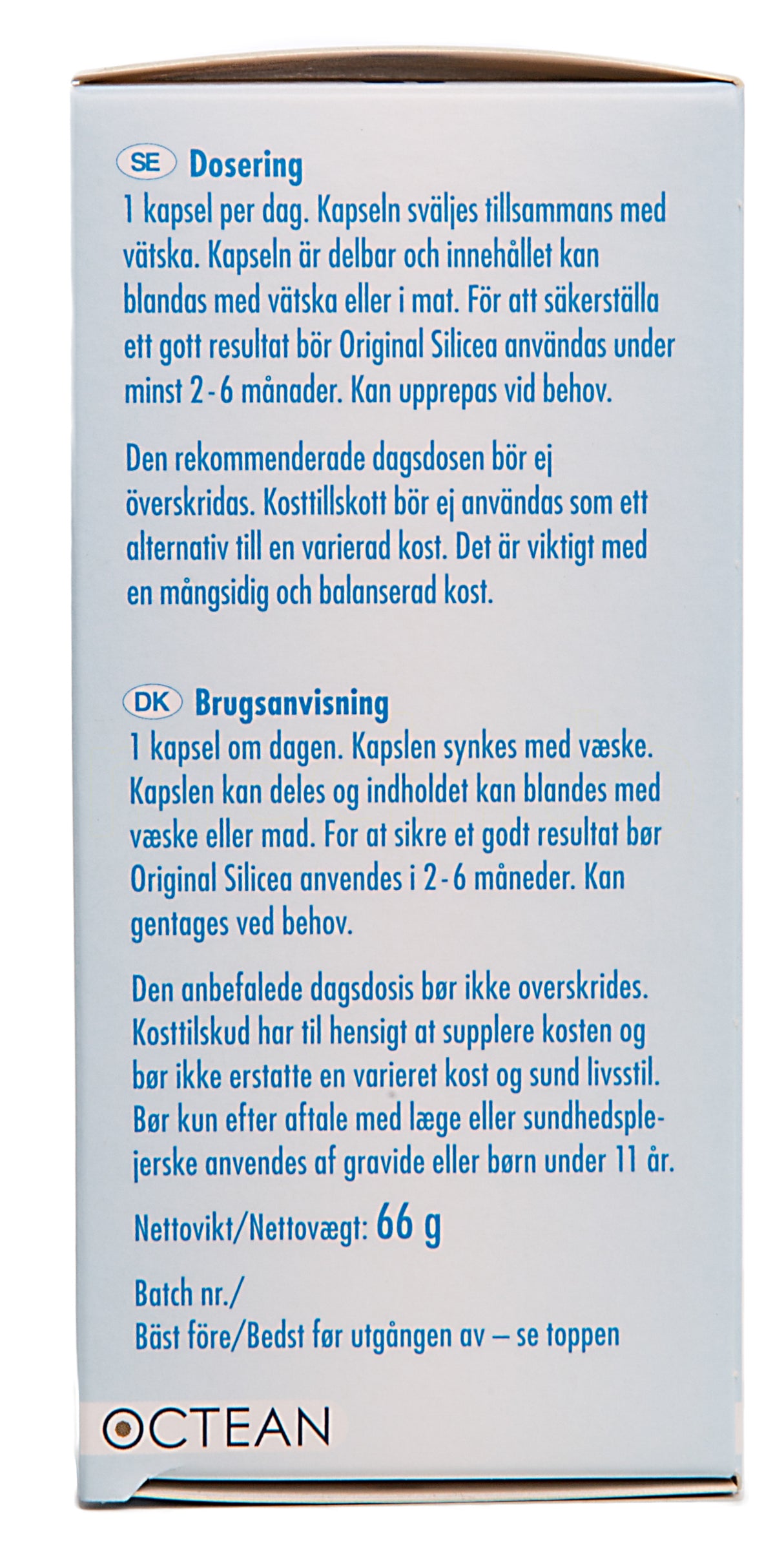 Original - Hår, hud & negler