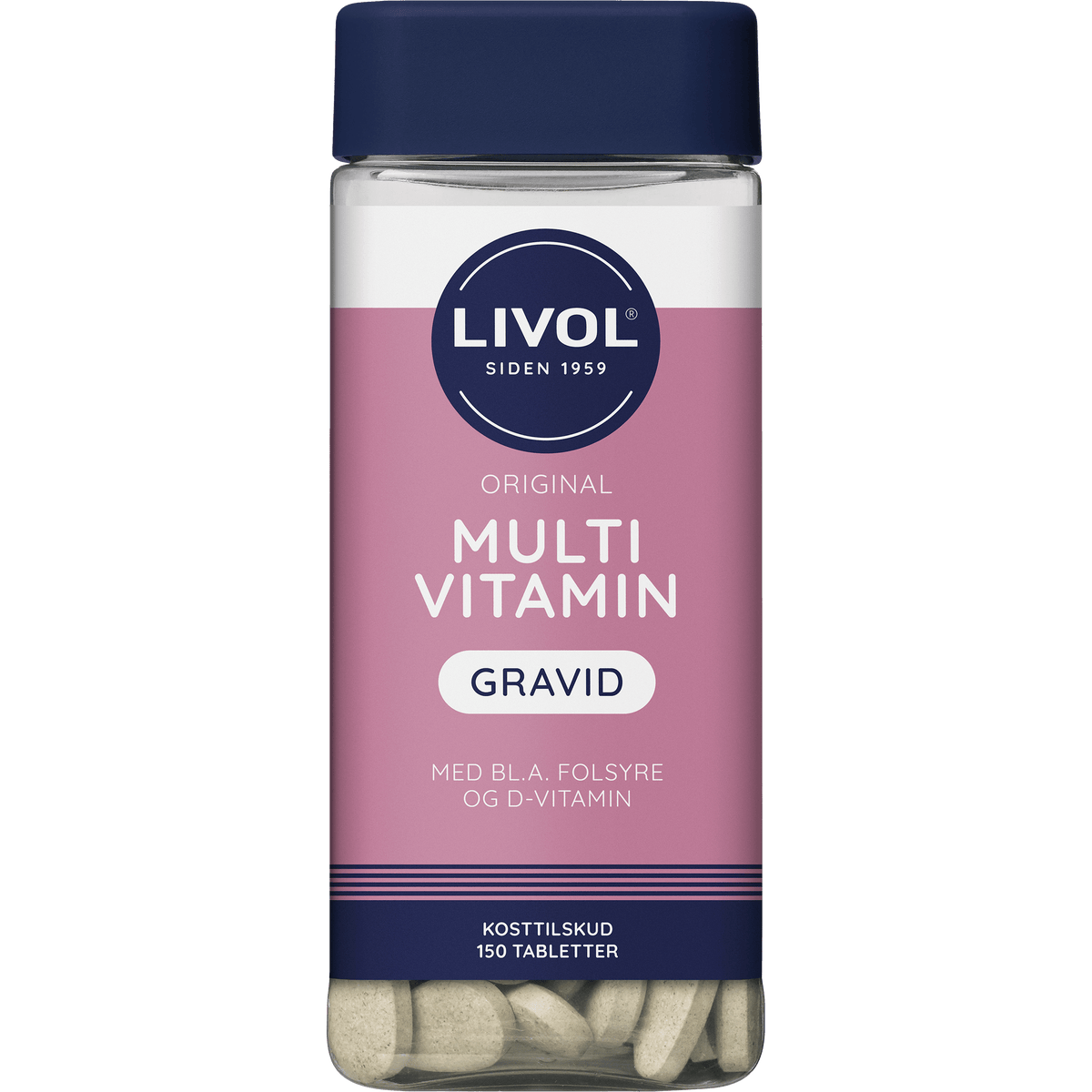 Livol Multivitamin Gravid | 150 tabletter
