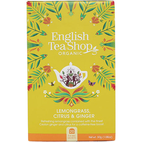 Koffeinfri Te Lemongrass, Citrus & Ginger Ø