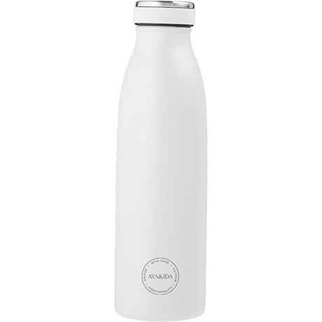 AYA&IDA Termos Drikkeflaske Rustfritt Stål 500 ml | Vinterhvit fra AYA&IDA