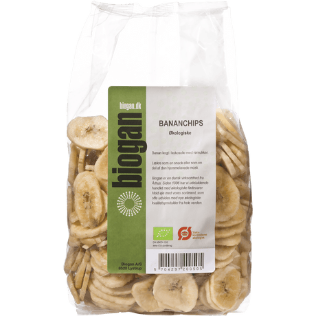 Biogan Bananchips Økologisk | 400 g