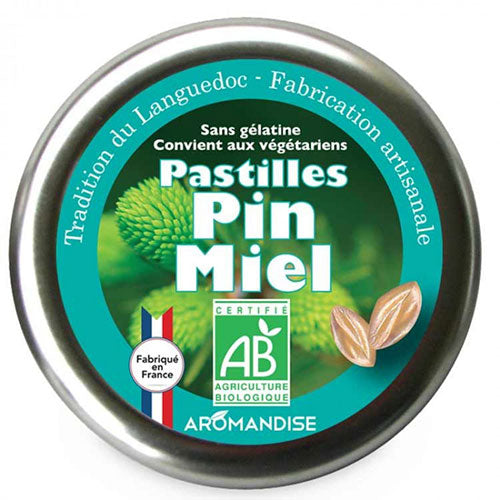 Pastiller med honning og furunål Ø