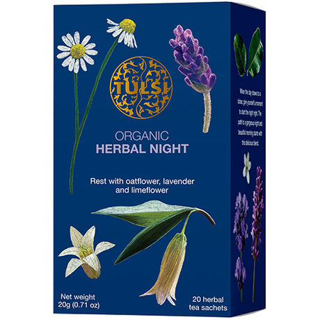 Herbal Night te Ø fra Tulsi