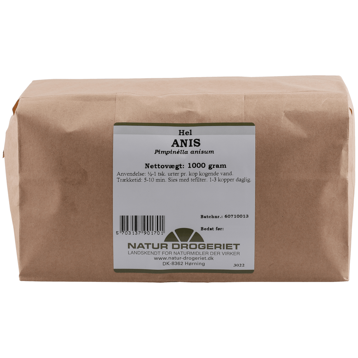 Natur-Drogeriet Anis Hel | 1 kg fra Natur-Drogeriet
