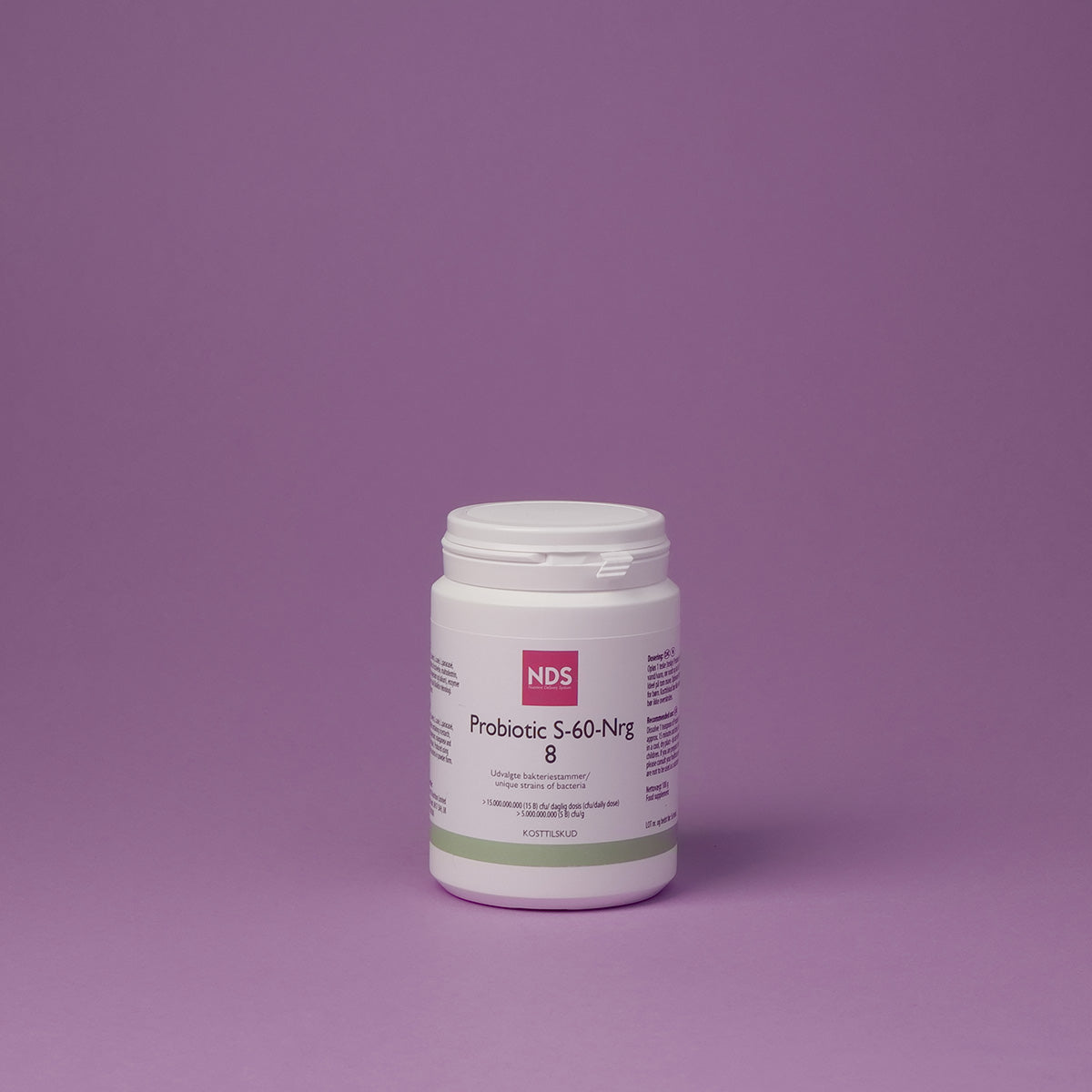 NDS Probiotic S-60-nrg 8 | 100 g fra NDS