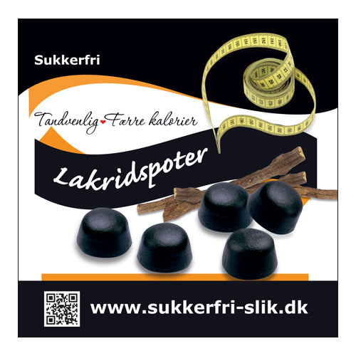 Lakrispoter Søte Sukkerfri