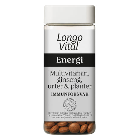 Longo Multivitamin Energi | 180 tabletter fra Longo