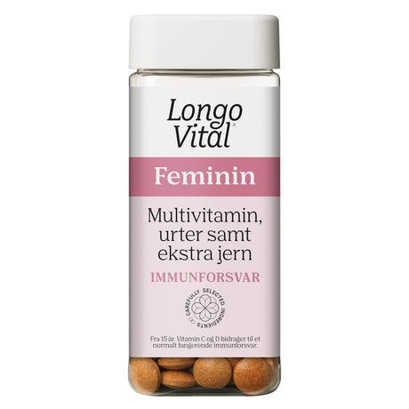 Longo Kvinne | 180 tabletter fra Longo