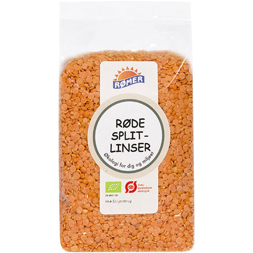 Røde Splittlinser Øko