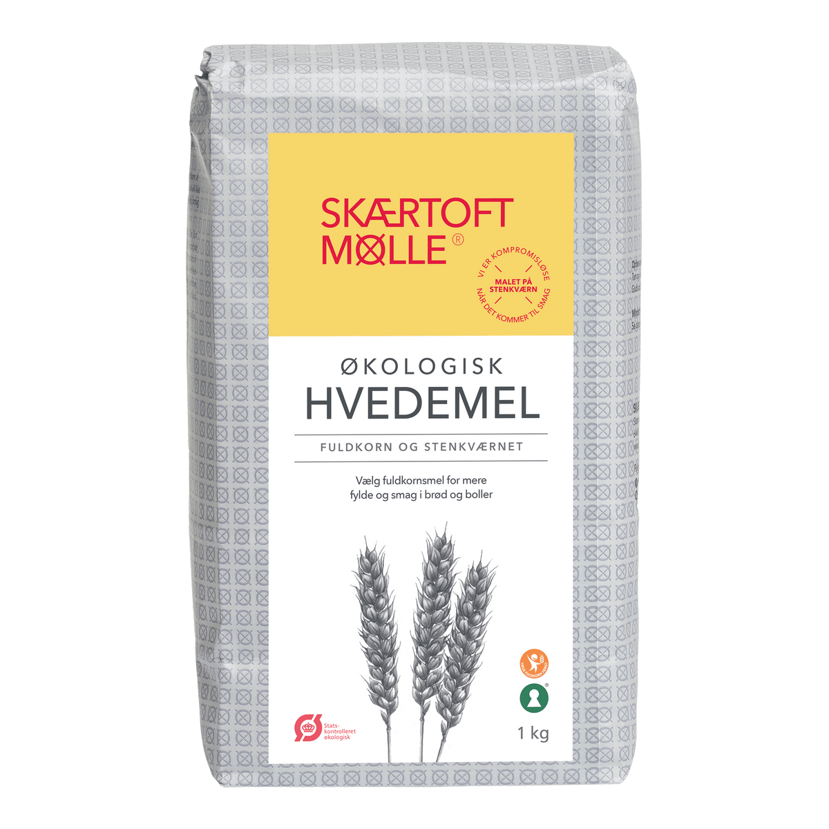 Skærtoft mølle Fullkornshvetemel Økologisk | 1 kg