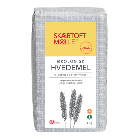 Skærtoft mølle Fullkornshvetemel Økologisk | 1 kg