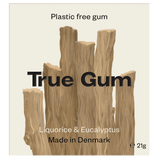 True Gum Tyggegummi | Lakris & Eucalyptus