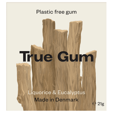 True Gum Tyggegummi | Lakris & Eucalyptus