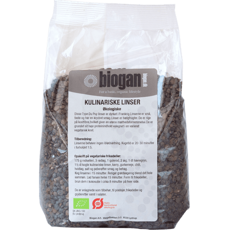 Biogan Dupuy Linser Økologisk | 750 g