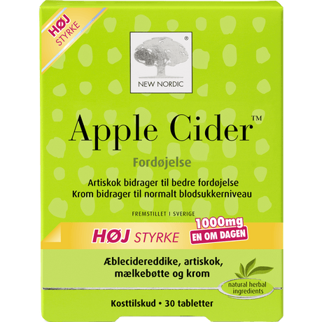 New Nordic Eplecider | 30 tabletter