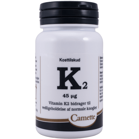 Camette K2-vitamin 45 mcg. | 180 tabletter