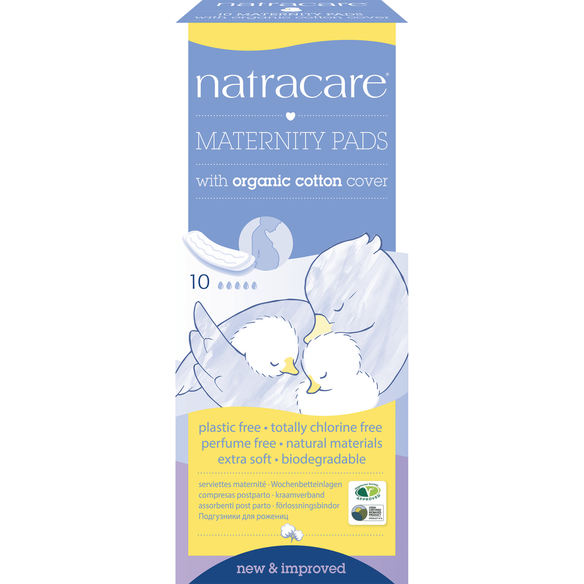Natracare New Mother Etterfødselsbind | 10 stk