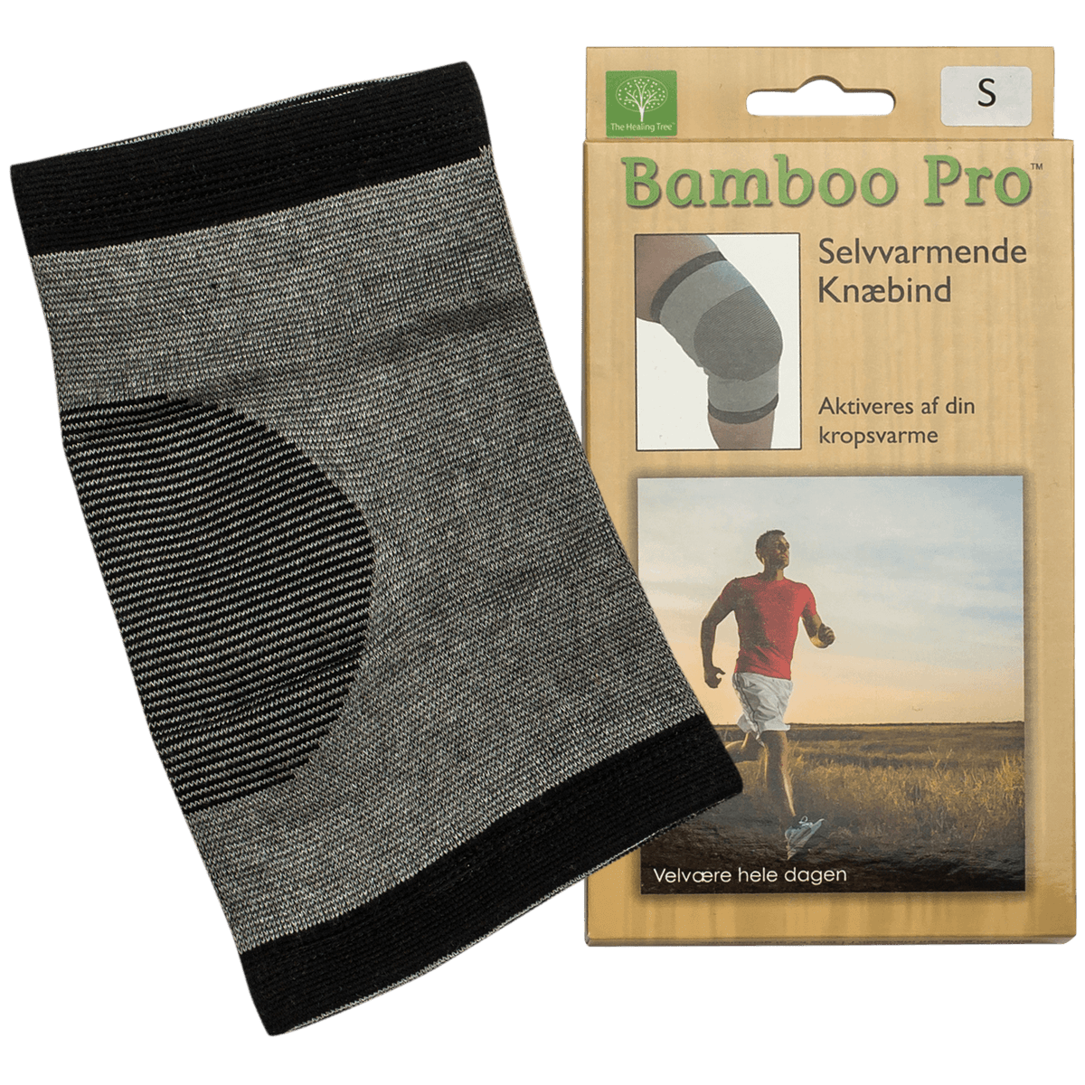 Bamboo Pro Knebind Selvvarmende 37-40 cm | Str. S
