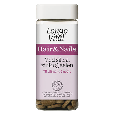 Longo Vital Hair & Nails | 180 tabletter fra Longo