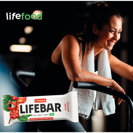 LifeBar Paranøtt Guarana Øko